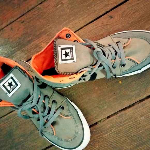 Converse All-Star Khaki Canvas Sz 10.5 preowned - Picture 6 of 15